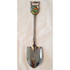 Vintage Souvenir Spoon US Collectible - Georgia Enameled